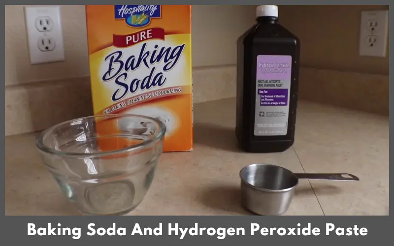 Baking Soda And Hydrogen Peroxide Paste